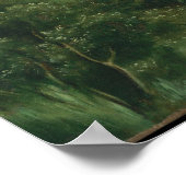 EL GRECO - Ansicht von Toledo 1596 Poster (Ecke)