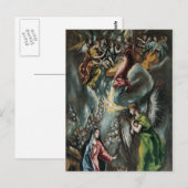 El Greco Art Postkarte (Vorne/Hinten)