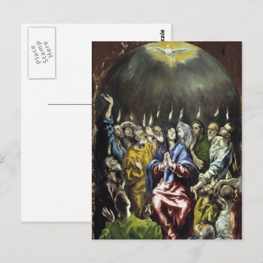 El Greco Art Postkarte (Vorne/Hinten)