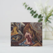 El Greco Art Postkarte (Stehend Vorderseite)