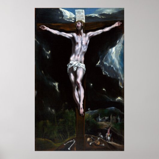 El Greco Christ On The Cross Poster (Vorne)