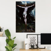 El Greco Christ On The Cross Poster (Heimbüro)