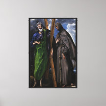 El Greco Christian Jesus Crucifix Painting Print 
