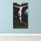 El Greco Christus am Kreuz Leinwanddruck (Insitu (Holzboden))