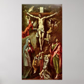 El Greco - Christus am Kreuz Poster (Vorne)