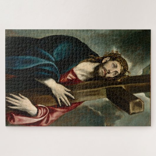 El Greco - Christus, der das Kreuz führt Puzzle (Horizontal)