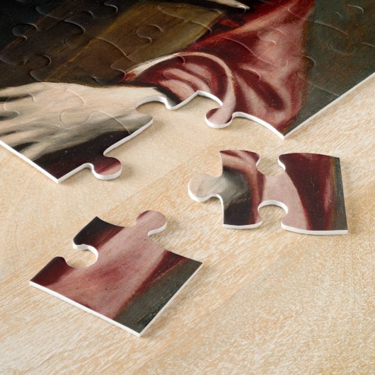 El Greco - Christus, der das Kreuz führt Puzzle (Seite)