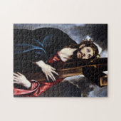 El Greco Christus, der das Querpuzzlespiel trägt Puzzle (Horizontal)