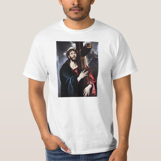EL Greco Christus, der den QuerT - Shirt trägt (Vorderseite)