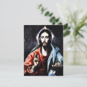 El Greco Christus Segen Einladungen (Stehend Vorderseite)