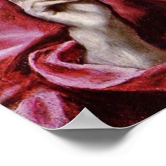 El Greco - Der Retter der Welt Poster (Ecke)