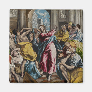 El Greco Die Reinigung des Tempels Magnet