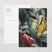 El Greco - Erklärung Postkarte (Vorne/Hinten)