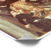 El Greco - Grab von Graf Orgaz Poster (Ecke)