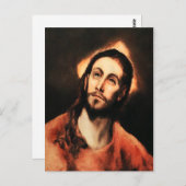 El Greco Jesus Christ Postcard Postkarte (Vorne/Hinten)