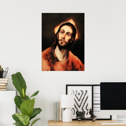 El Greco Jesus Christ Poster (Heimbüro)