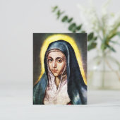 El Greco Jungfrau Mary Postcard Postkarte (Stehend Vorderseite)