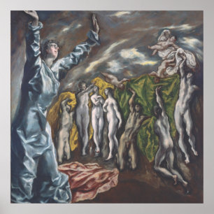El Greco-Kunst Poster