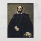 El Greco - Portrait eines Mannes (Andrea Palladio) Postkarte (Vorderseite)