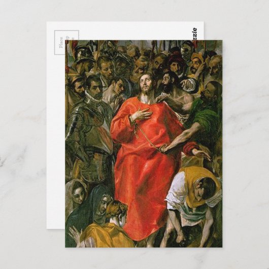 el Greco Postkarte (Vorne/Hinten)