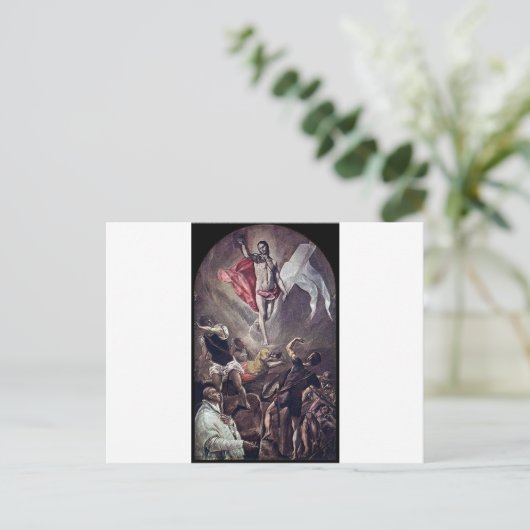 el Greco Postkarte (Stehend Vorderseite)