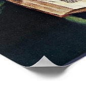 El Greco - St. Luke als Maler Poster (Ecke)