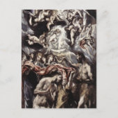El Greco - Taufe Christi Postkarte (Vorderseite)