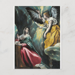 El Greco - Verkündigung Postkarte