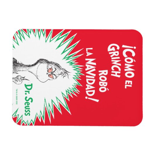 El Grinch Robó La Navidad Magnet (Horizontal)