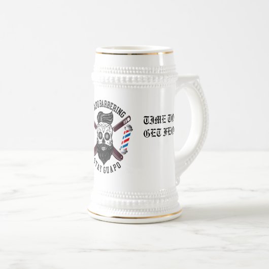 EL GUAPO STEIN BIERGLAS (VorderseiteRechts)