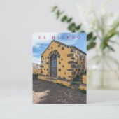 El Hierro kleine Kirche Aussicht Postkarte (Stehend Vorderseite)