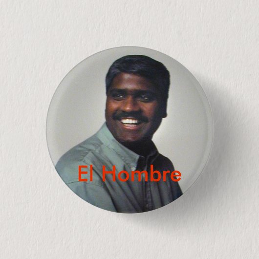 EL Hombre Button (Vorderseite)