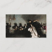 El Jaleo, 1882 by John Singer Sargent Visitenkarte (Vorderseite)