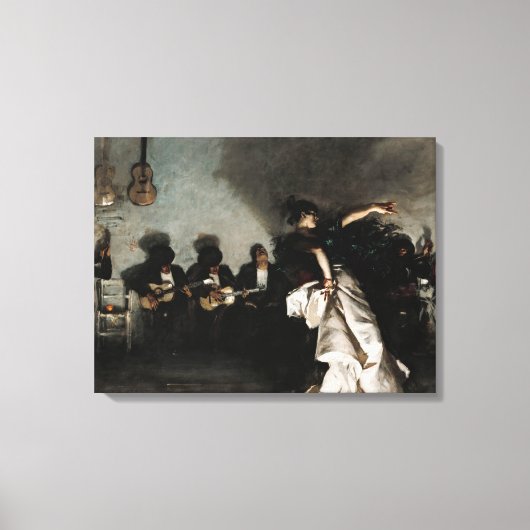 El Jaleo, 1882 von John Singer Sargent Leinwanddruck (Vorderseite)