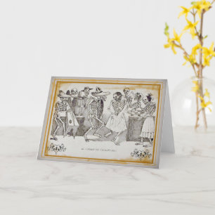 El jarabe en ultratumba - Dia De Los Muertos Card Karte