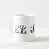EL Jefe Material "des Chefs" Kaffeetasse (Vorderseite Links)