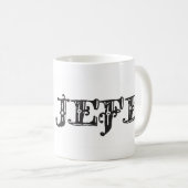 EL Jefe Material "des Chefs" Kaffeetasse (VorderseiteRechts)