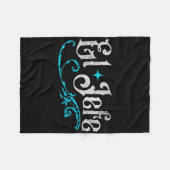 El Jefe The Boss Funny Cinco De Mayo Fleecedecke (Vorderseite (Horizontal))