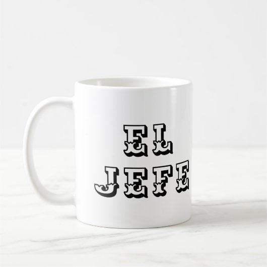 El Jefe "The Boss" Kaffeetasse (Links)