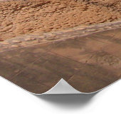 El Jem Ancient Colosseum Amphitheater Tunesien Poster (Ecke)