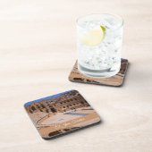 El Jem Gladiator Colosseum Tunesien Reisen Souveni Getränkeuntersetzer (Rechte Seite)