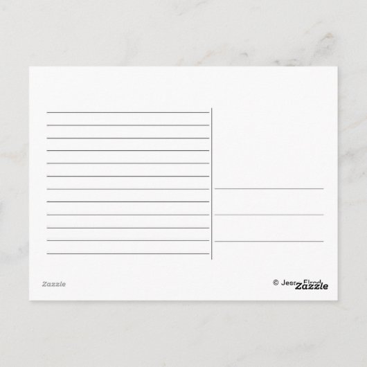 El Jem, Tunesien Postkarte (Rückseite)