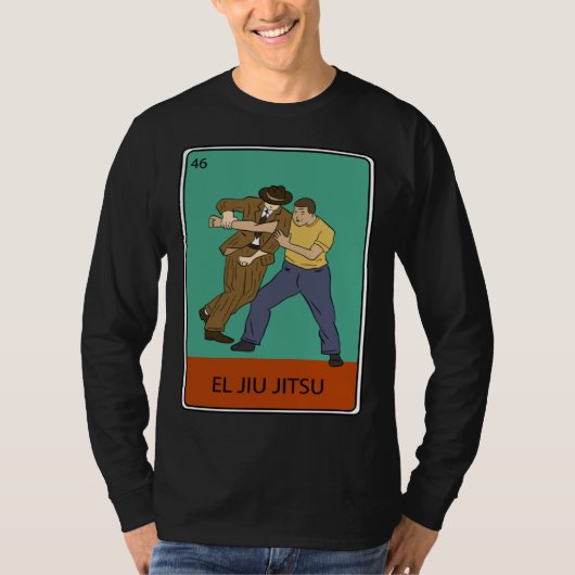 El Jiu Jitsu Brazilian Jiu Jitsu BJJ MMA T-Shirt (Vorderseite)