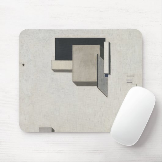 EL Lissitzky- Proun 1 C Mousepad (Mit Mouse)