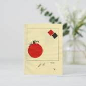 El Lissitzky- Von Weitem fliegen wir zur Erde Postkarte (Stehend Vorderseite)