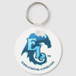 EL-Logo - Blauer Schlüsselanhänger