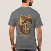 EL-Logo - Hemd Front&Back T-Shirt (Rückseite)