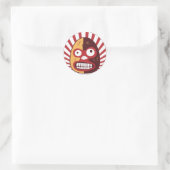 El Luchador Loco Mexican Wrestling Aufkleber (Tasche)