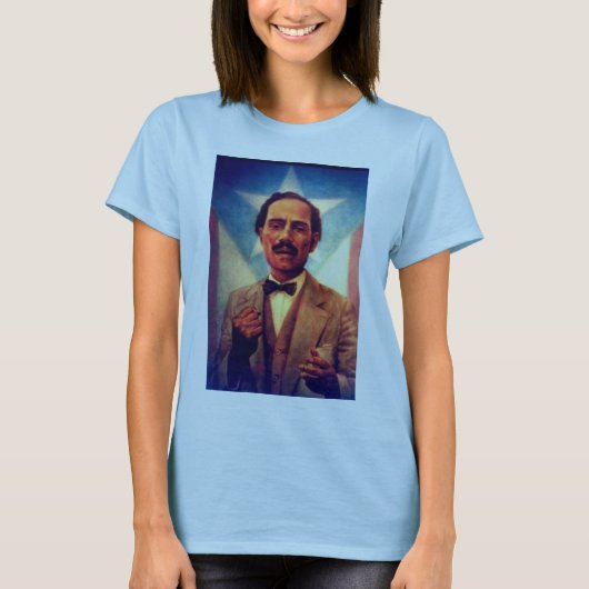EL-Maestro Don-Pedro Albizu Campos T-Shirt (Vorderseite)