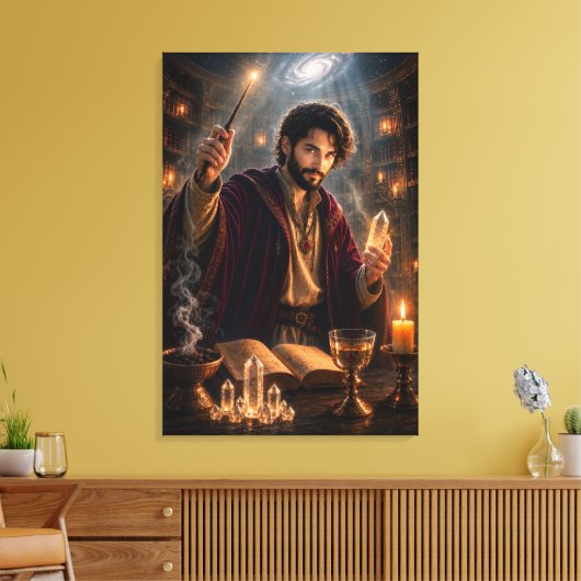 El Mago Leinwanddruck (Insitu (Wohnzimmer))